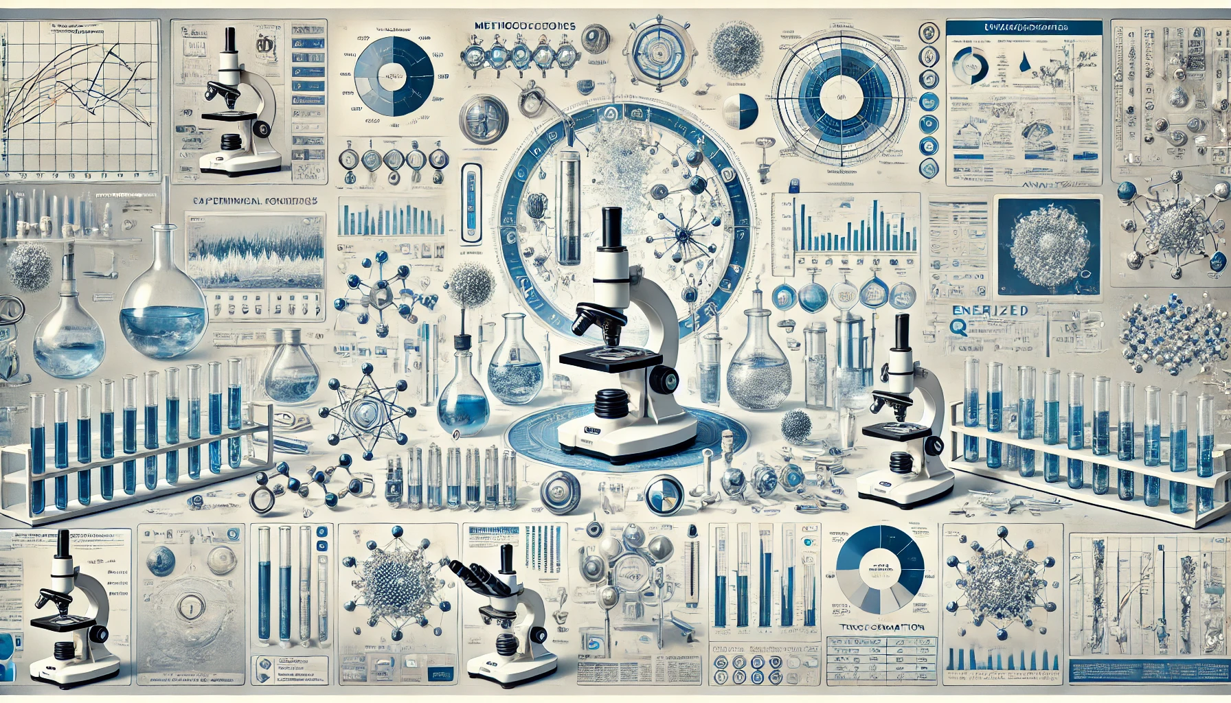 les méthodologies et analyses scientifiques utilisées pour évaluer les effets de l’anneau QLAB sur l’eau et les liquides, intégrant des outils d’analyse, des protocoles expérimentaux, et des représentations des transformations structurelles de l’eau.